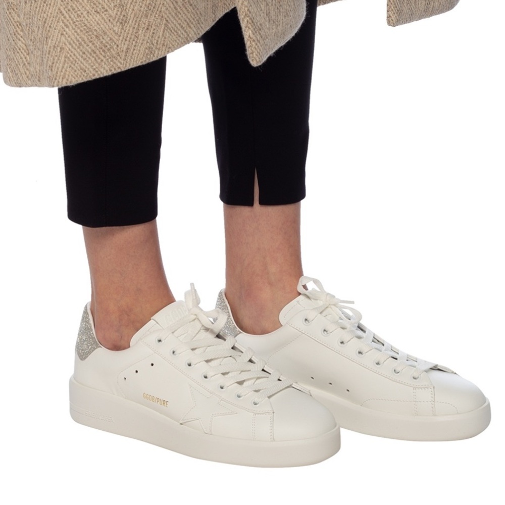 ❤️ NEW Women's Purestar sneakers with glittery silver heel tab